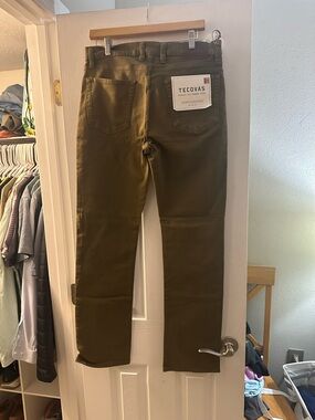 Tecovas Olive Straight-Leg Pants